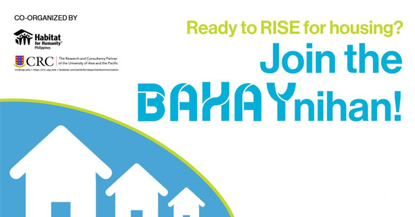 CRC partners with Habitat for Humanity Philippines to host “BAHAYnihan: Rising Together through Housing”