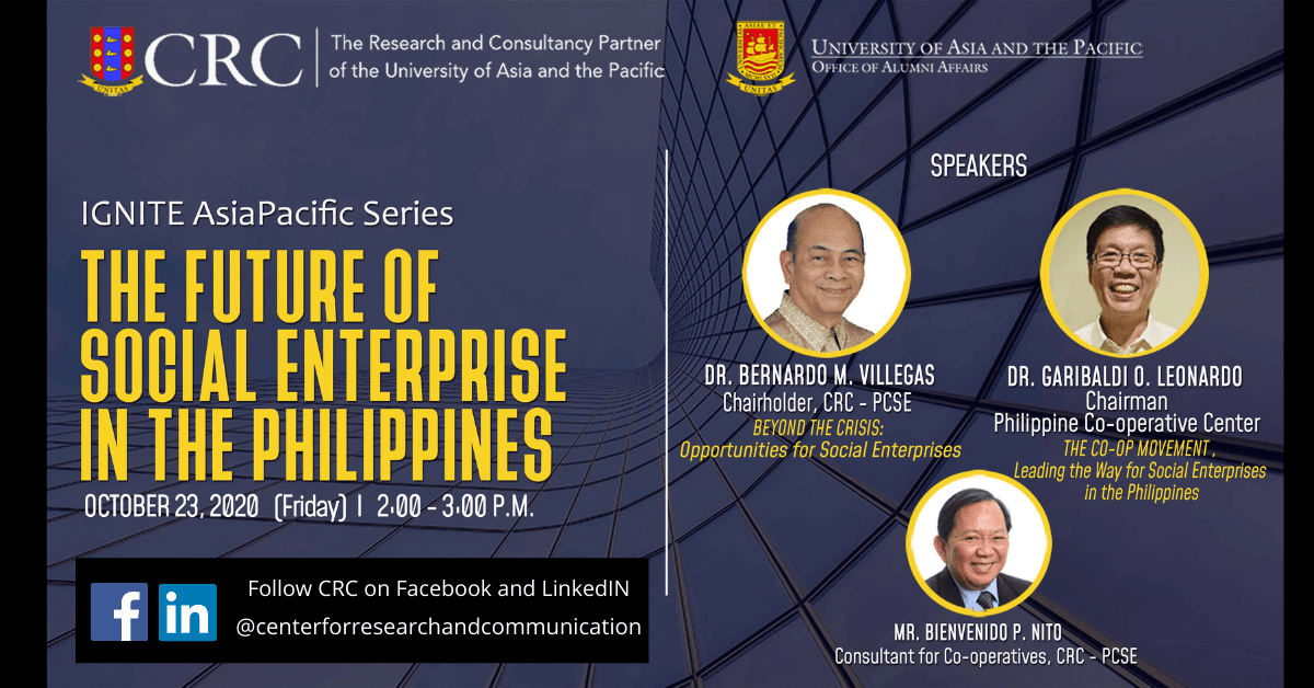 VIDEO — IGNITE AsiaPacific Discussion Series: “The Future of Social Enterprise in the Philippines”