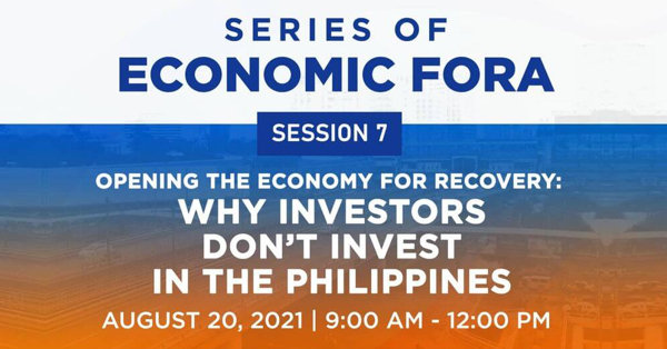 CRC to Co-Organize Forum on “Why Investors Don’t Invest in the Philippines”