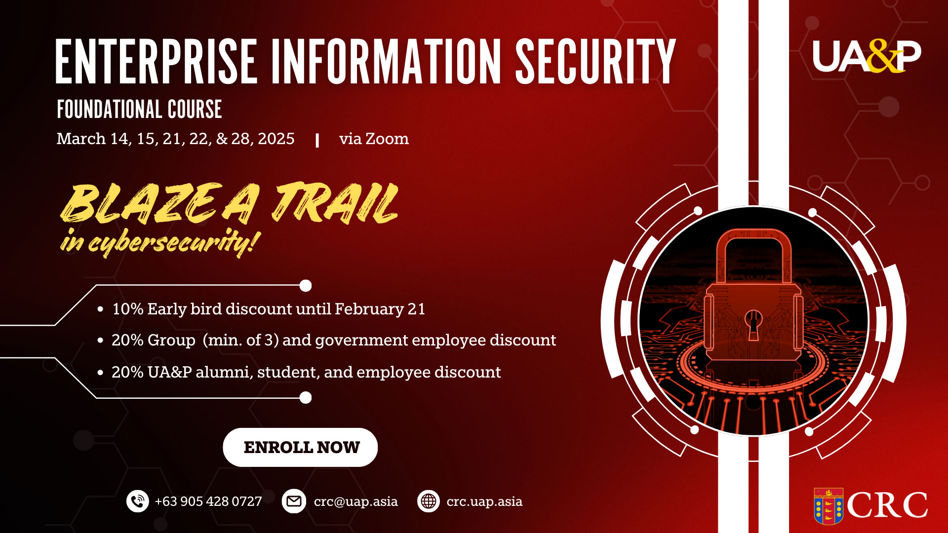 Cybersecurity online course